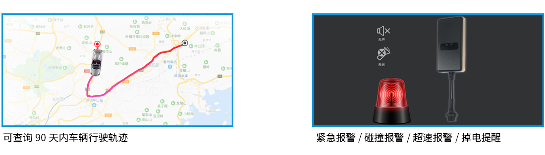 有線追蹤定位終端KM-01支持多種車輛報警方式